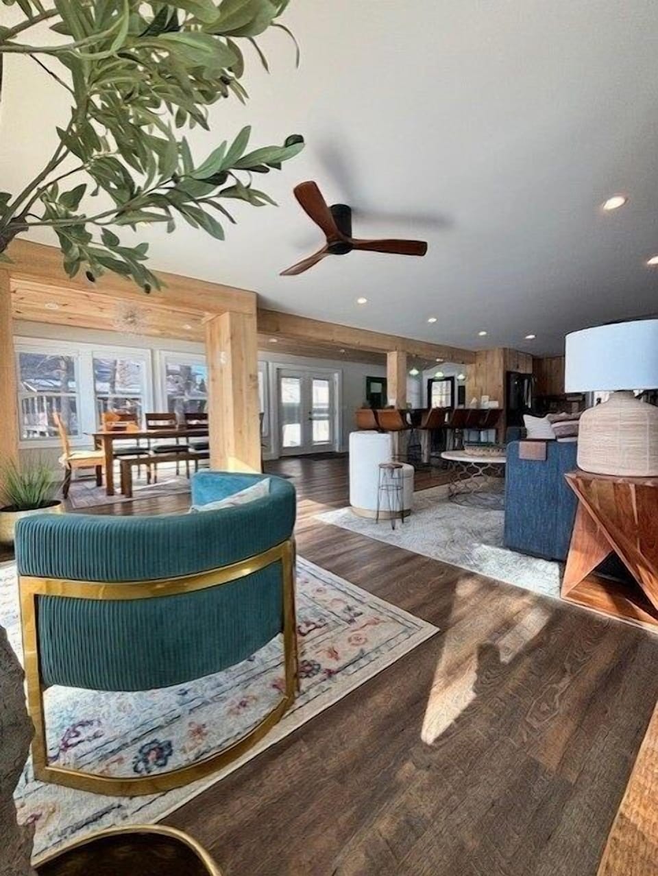 Imagine curling up here with a book and the sunshine on your face