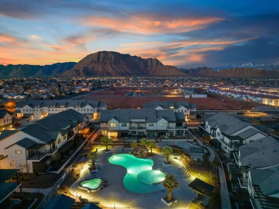 Dusk at the Ocotillo Springs Resort