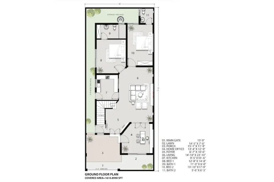 Ground Floor Plan