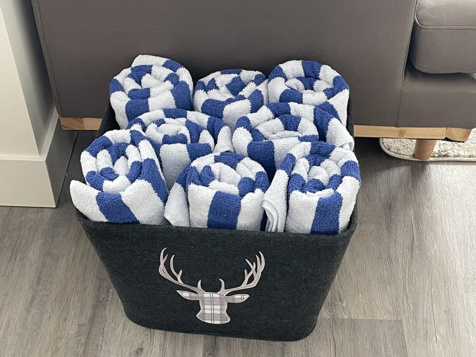Hot tub towels