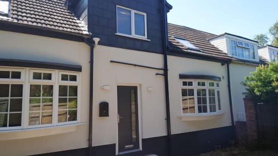 Front of the cottage