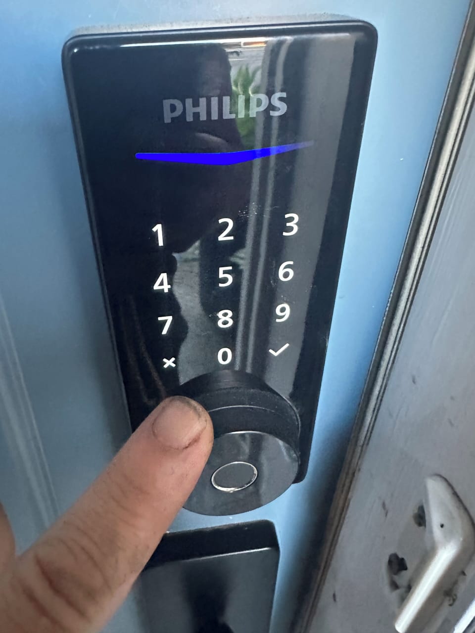 This is the keypad to get into the house