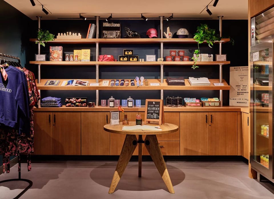 Browse curated local finds and essentials right in-house.