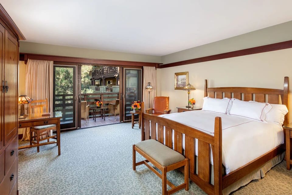 Wake up to soft light and step onto your balcony.