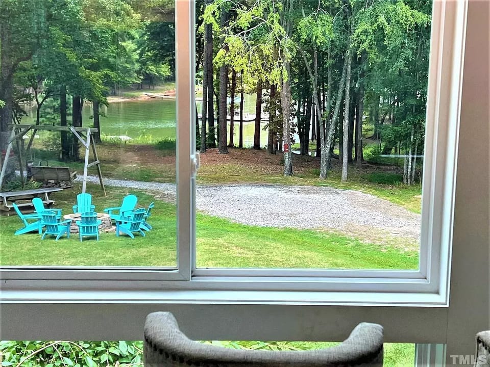 Lake View from Sunroom