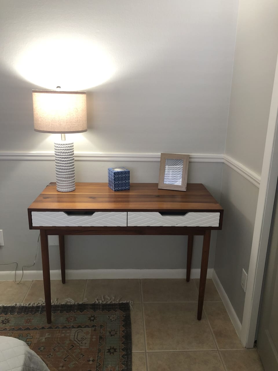 Desk in bedroom 3