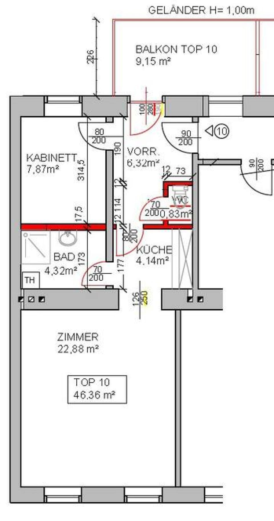 Plan Wohnung