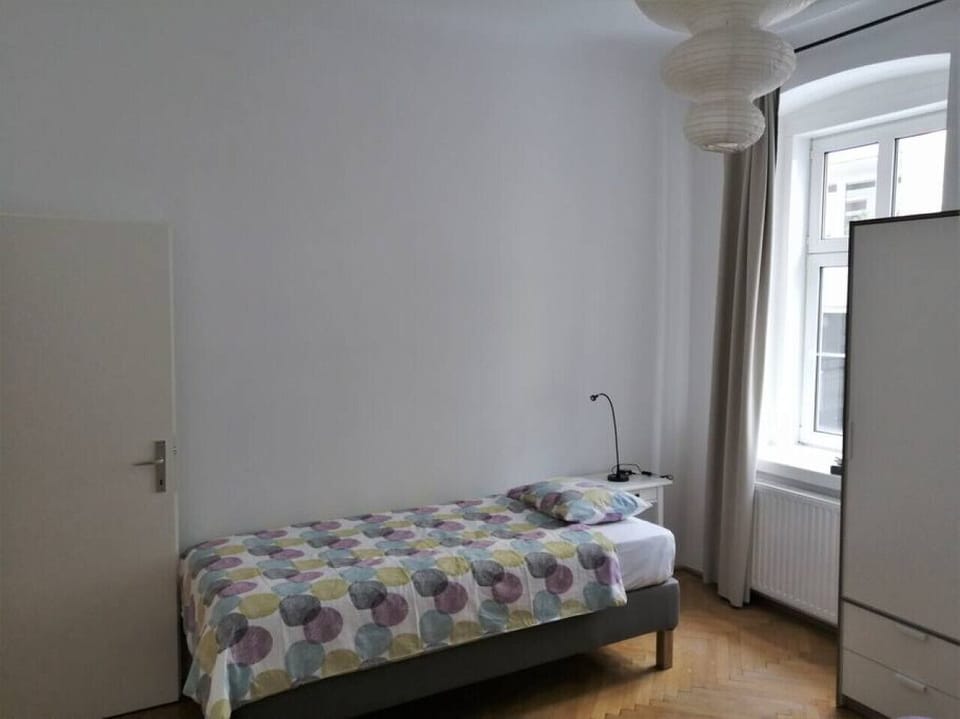 In this room, you`ll discover your comfortable bed and a serene atmosphere, all thanks to Arbio Designers` skillful touch.