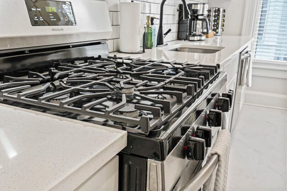 Kitchen with Gas Range