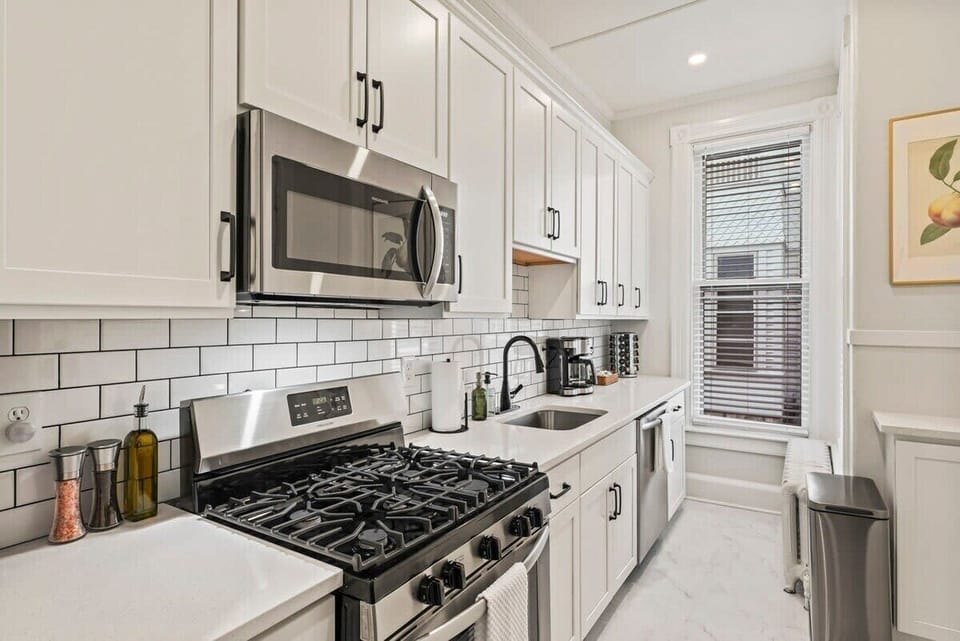 Kitchen View from Hallway