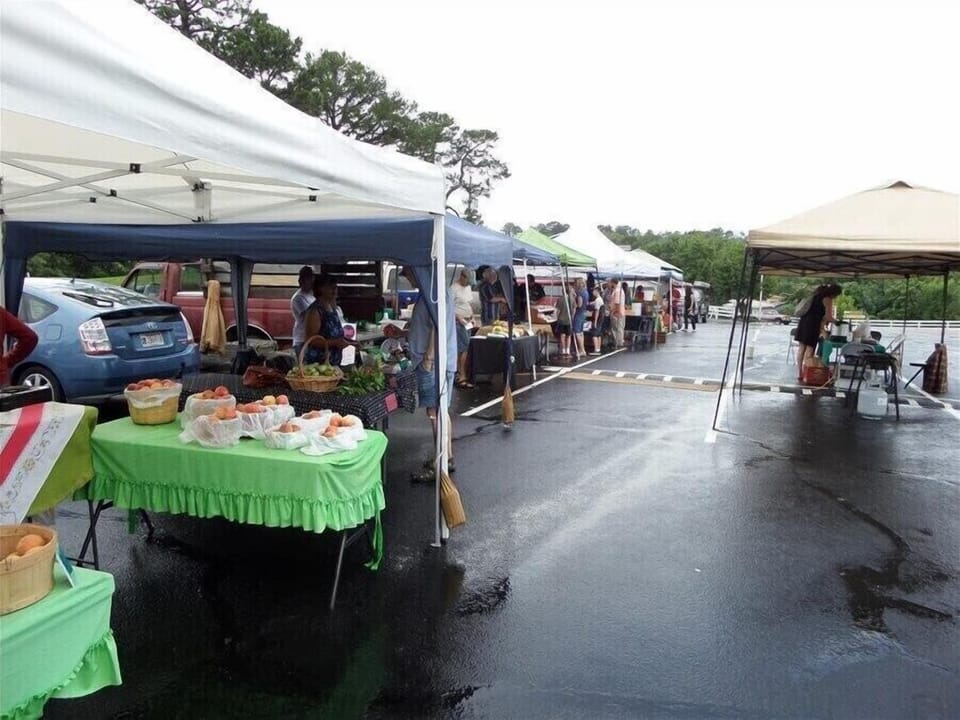 Farmers Market located at Eureka Springs Community Center every Thursday.