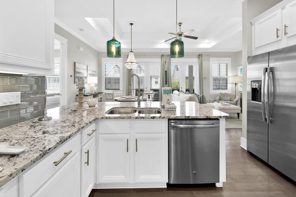 Kitchen to dining room