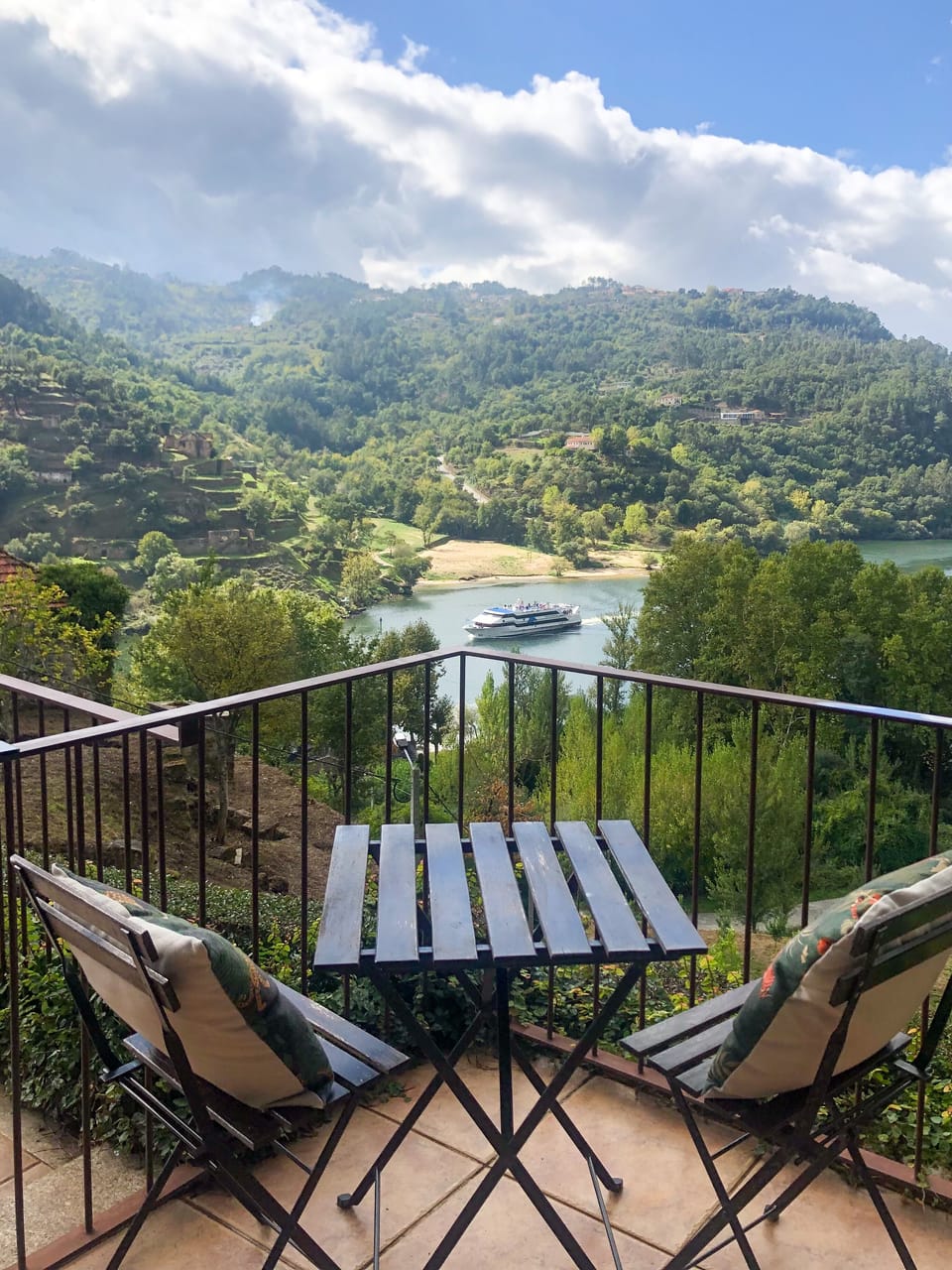 Vista rio Douro na Quinta