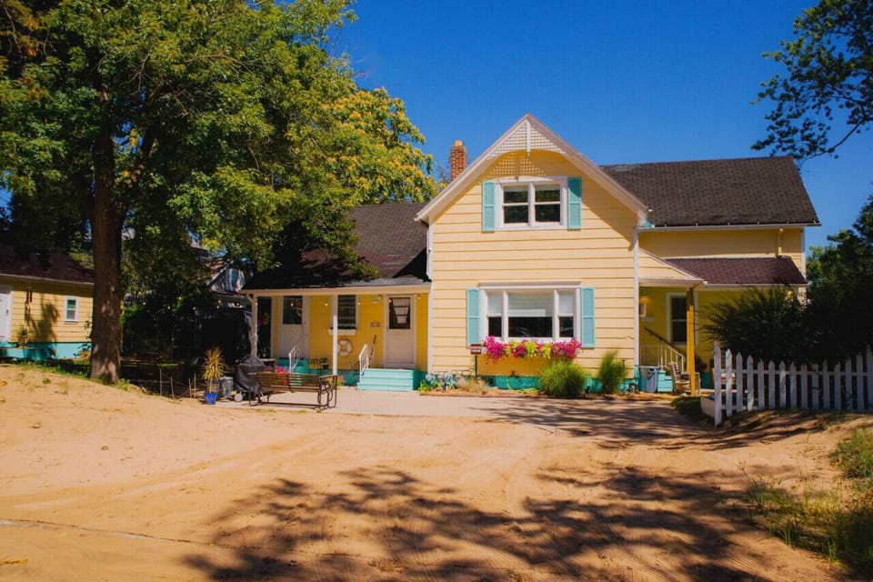 View of property from Market Street.