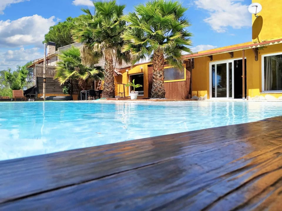 Swimming pool view