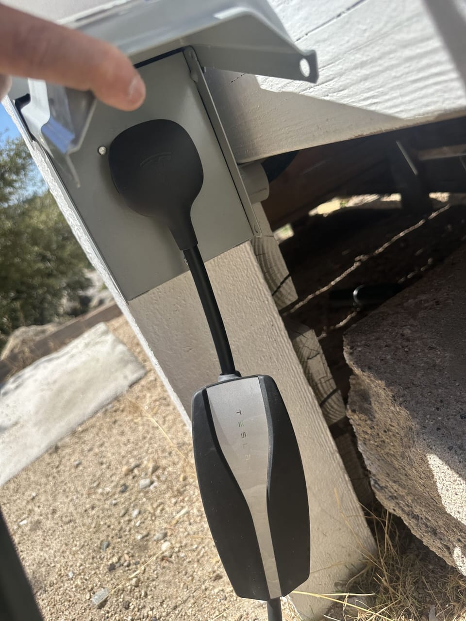 Nena 14/50 or you can use Tesla wall charger 32amp