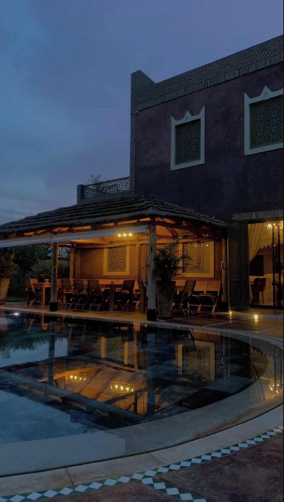 Swimming pool view
