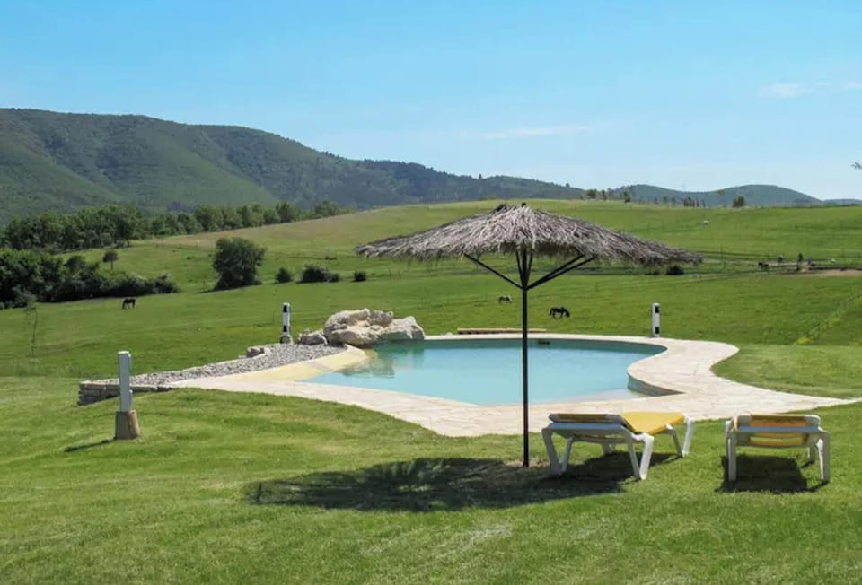 Swimming pool view