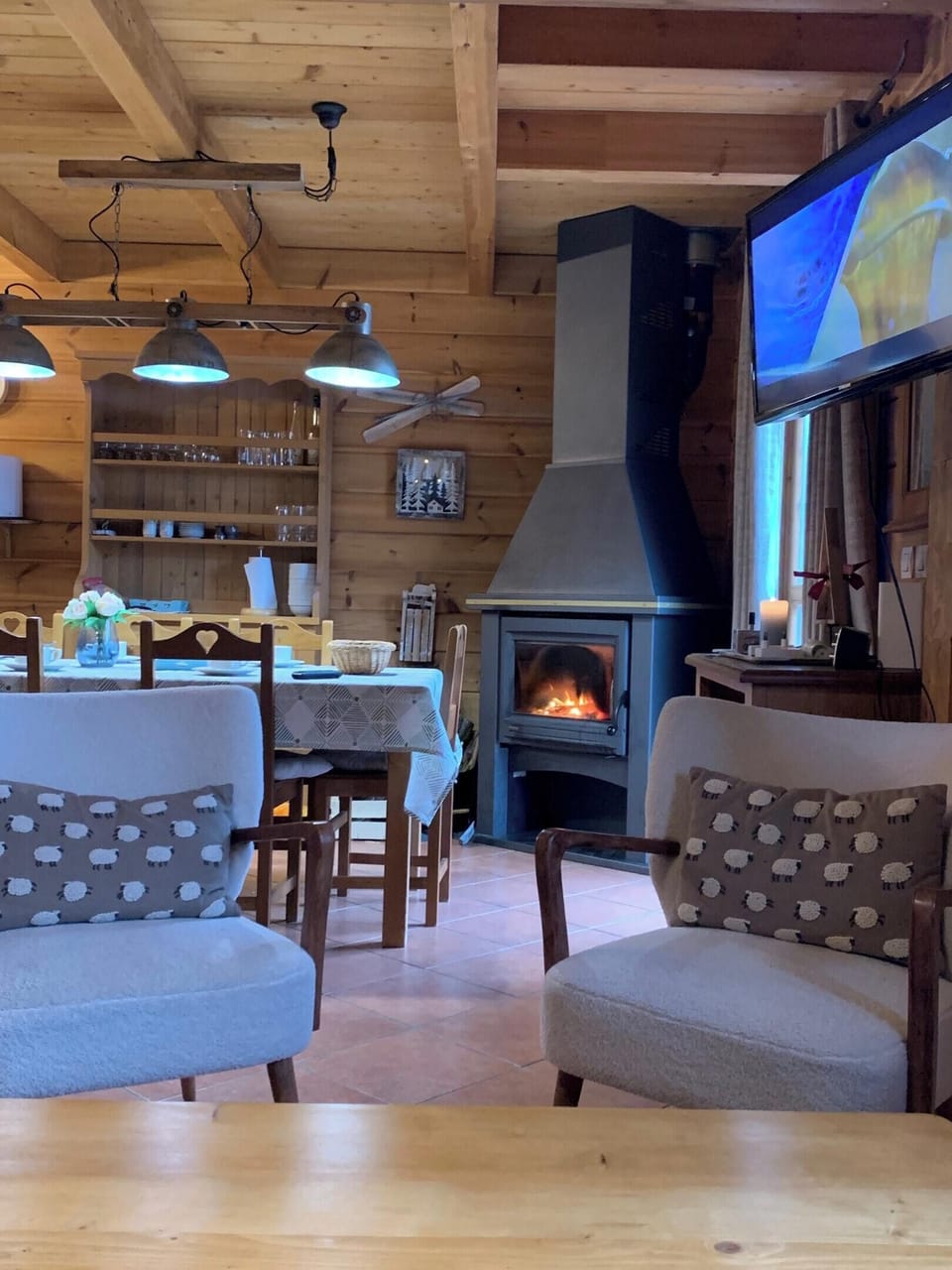 Indoor Fireplace