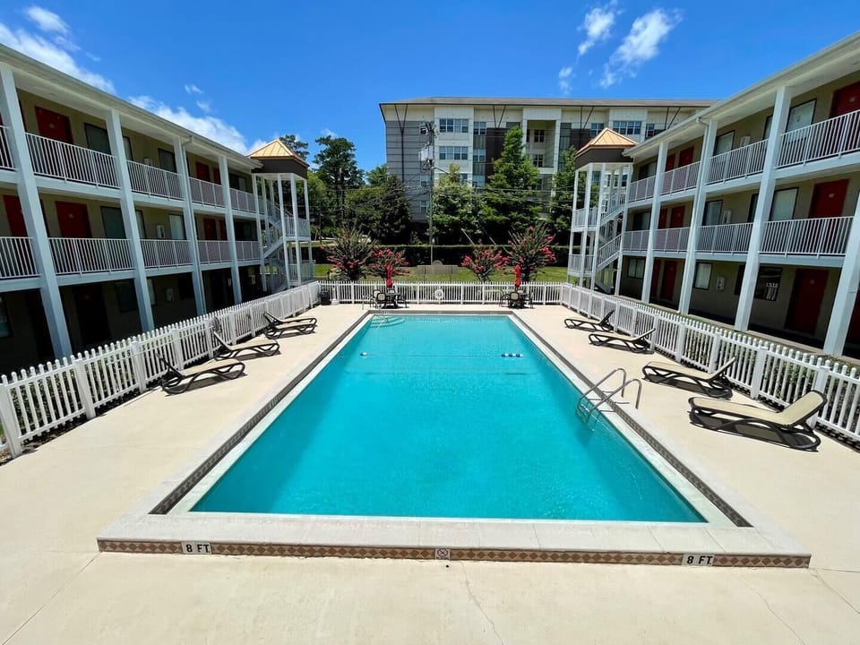 Grill out and Cool off pool side - The perfect place for a tailgate party