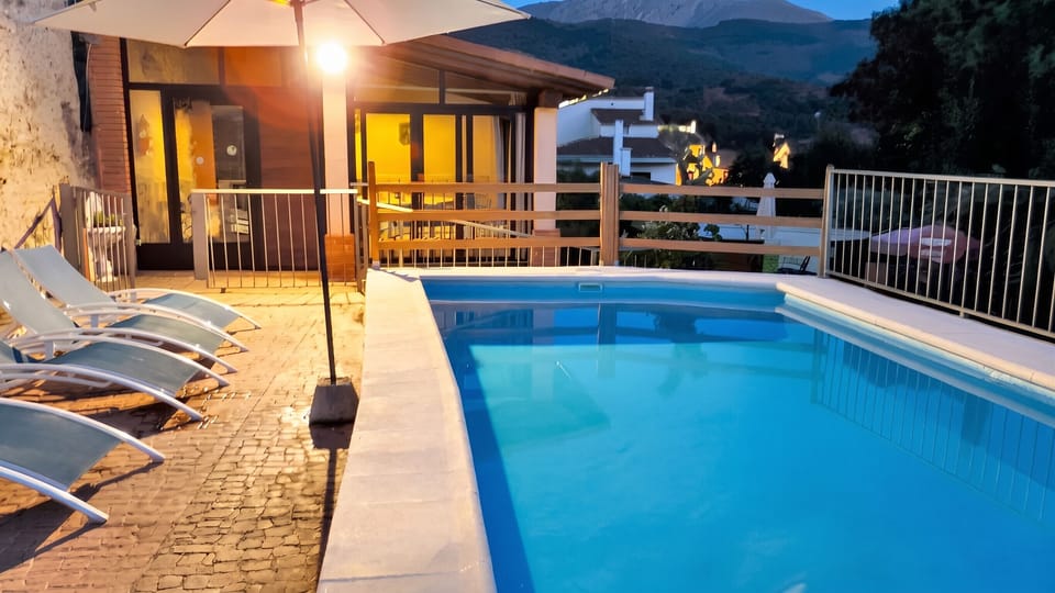 Swimming pool view