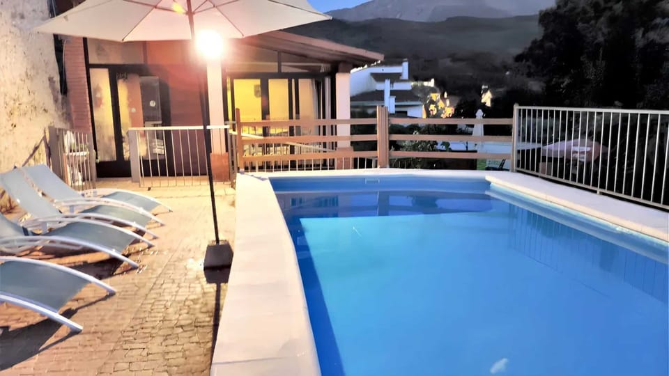 Swimming pool view