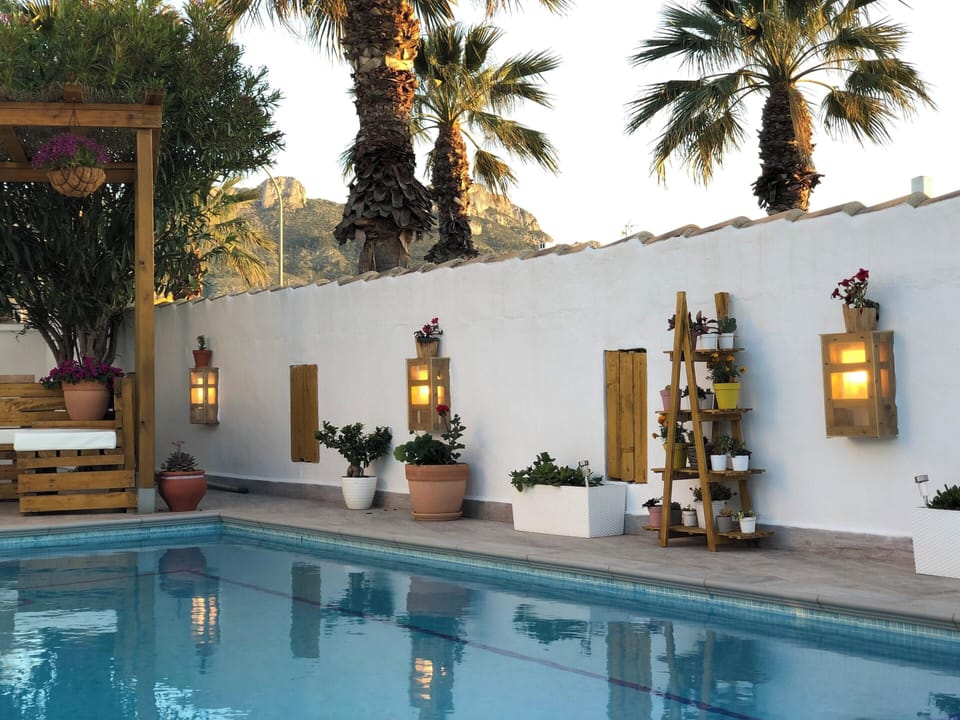 Swimming pool view