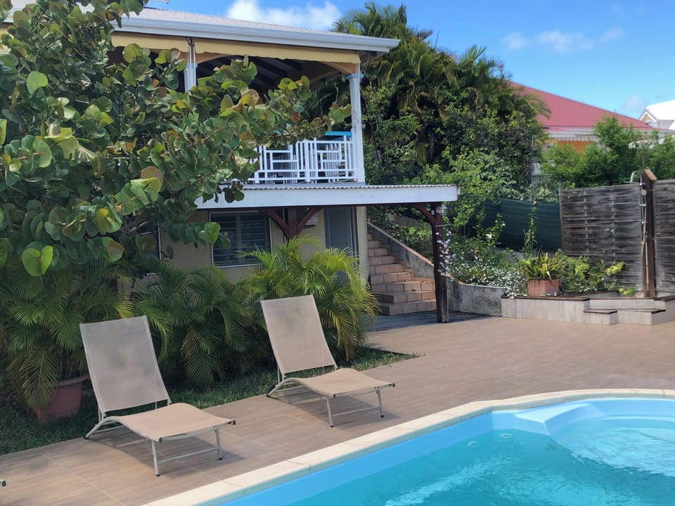 Swimming pool view
