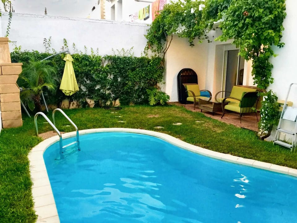 Swimming pool view