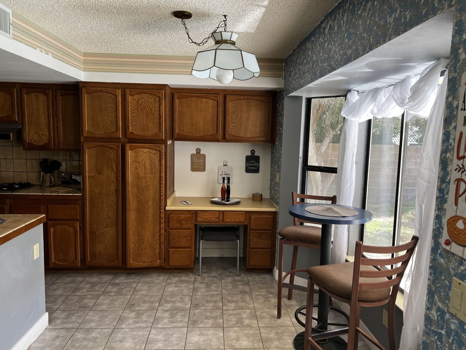 Attached area to the kitchen.