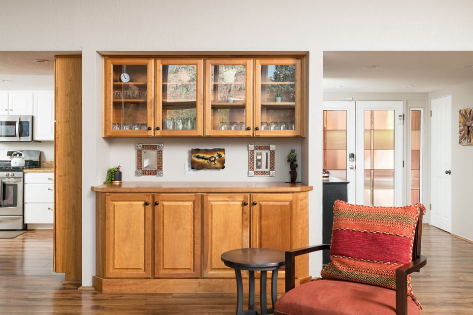 Enjoy cocktails with friends and family