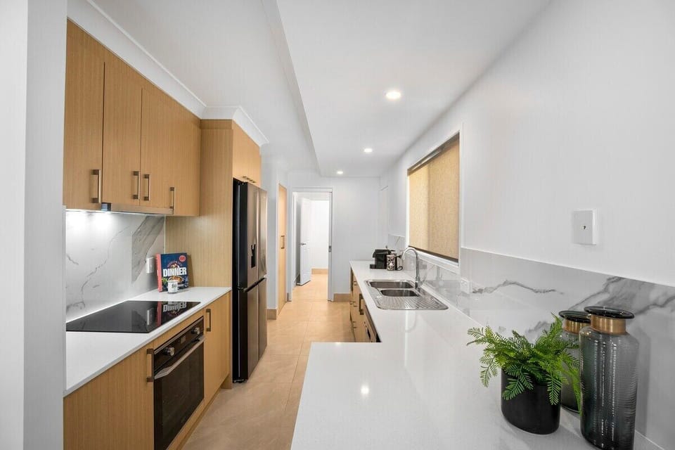 Full gourmet kitchen included.