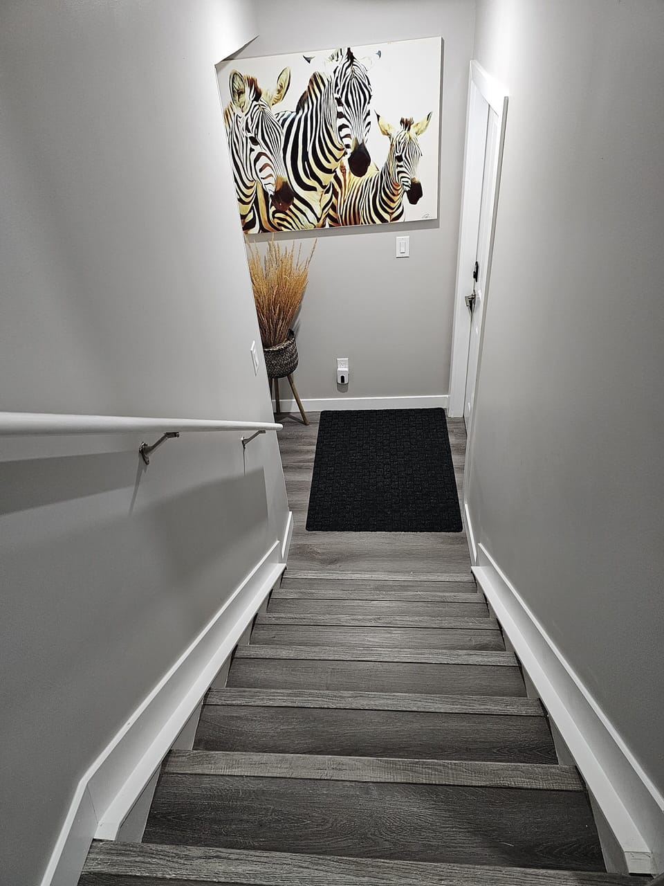 Stairs to suite