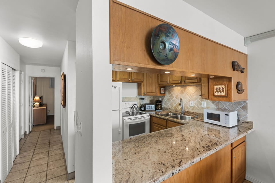 Open concept kitchen