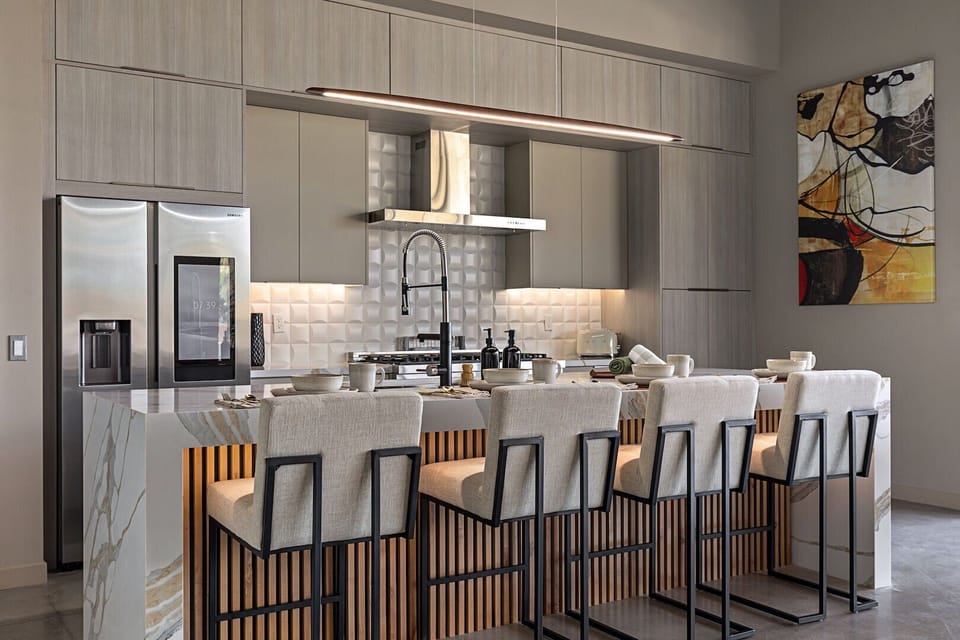 Stay connected while getting busy in the kitchen