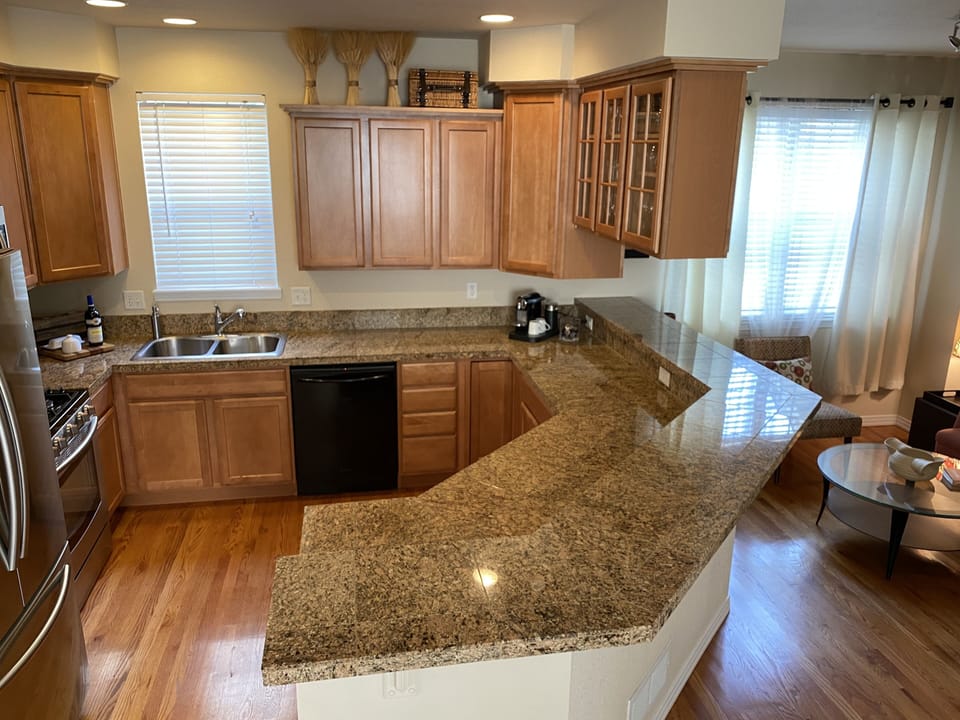 WE ADDED A NEW STAINLESS STEAL DISHWASHER AND ALL NEW HARDWARE NOT SHOWN... 
