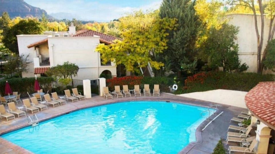 Take a dip in the pool or relax around the pool and soak up some sun!