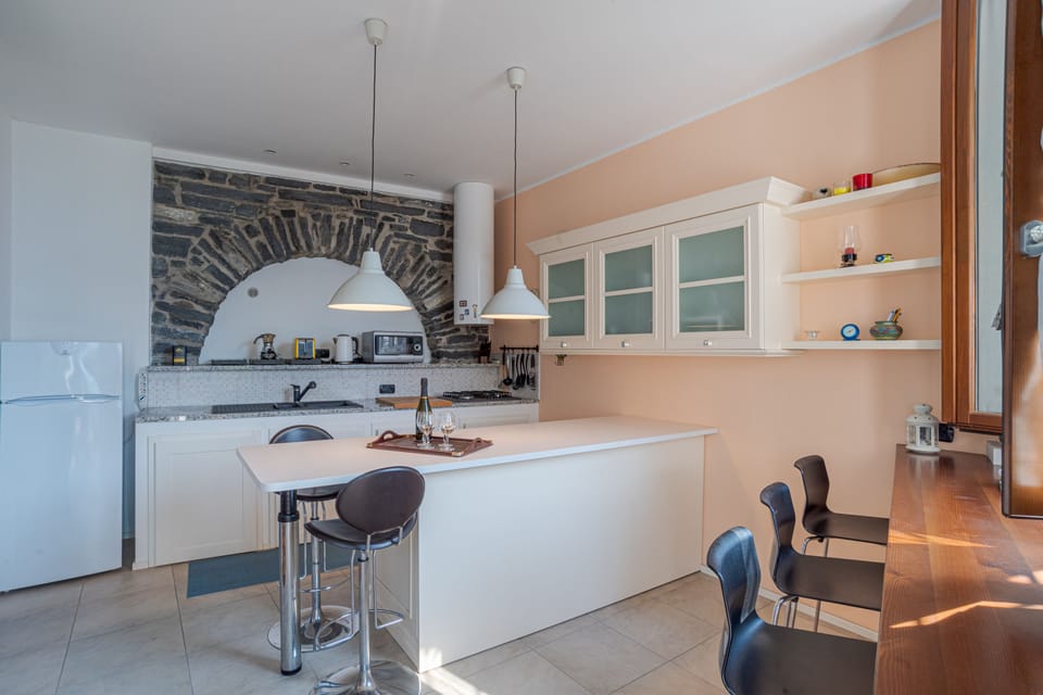 Kitchen and dining area