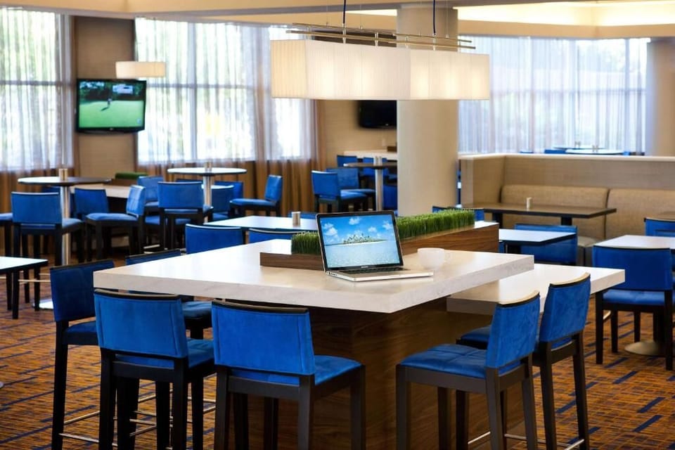 Plan tomorrow over coffee in a bright, airy lounge.