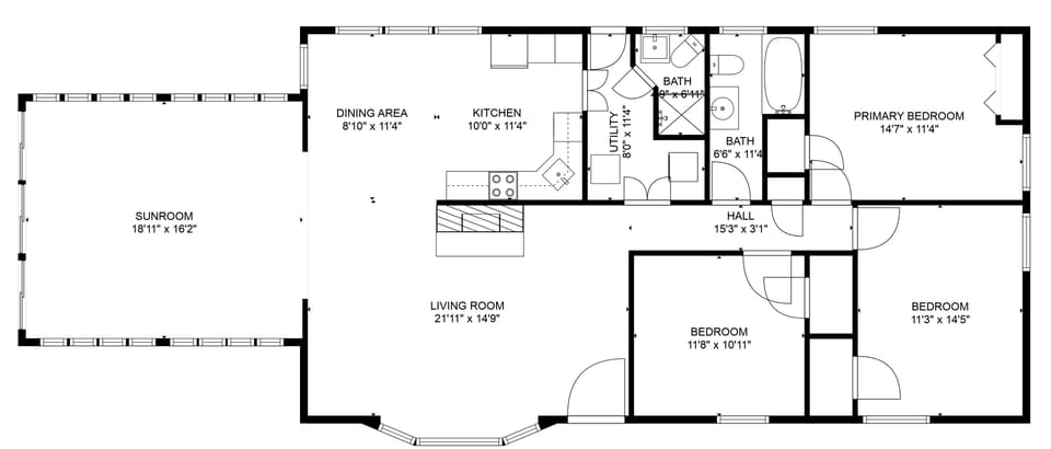 Floor plans for the home