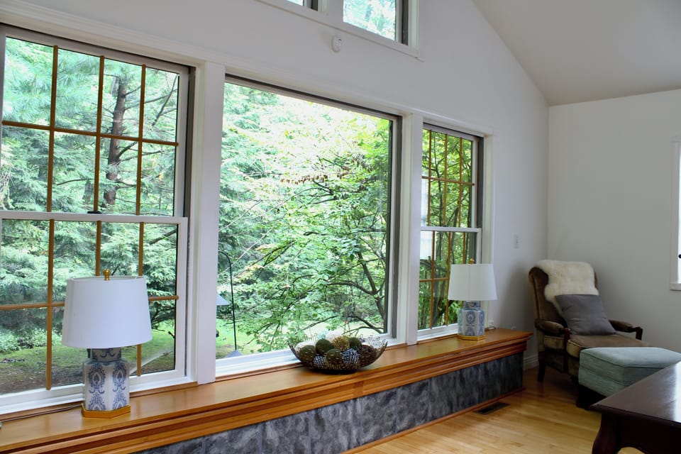 Picturesque views of the garden