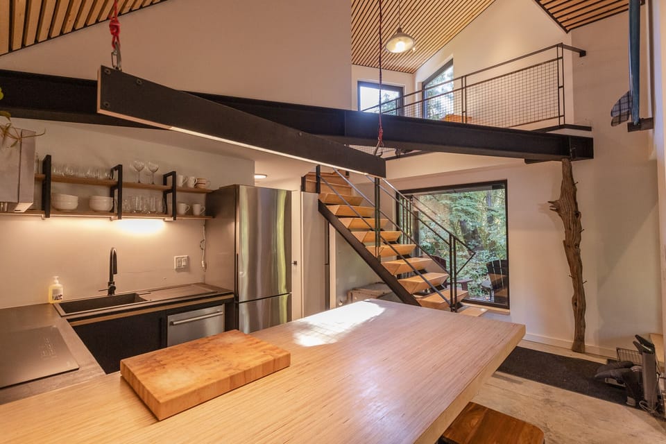 Open concept kitchen