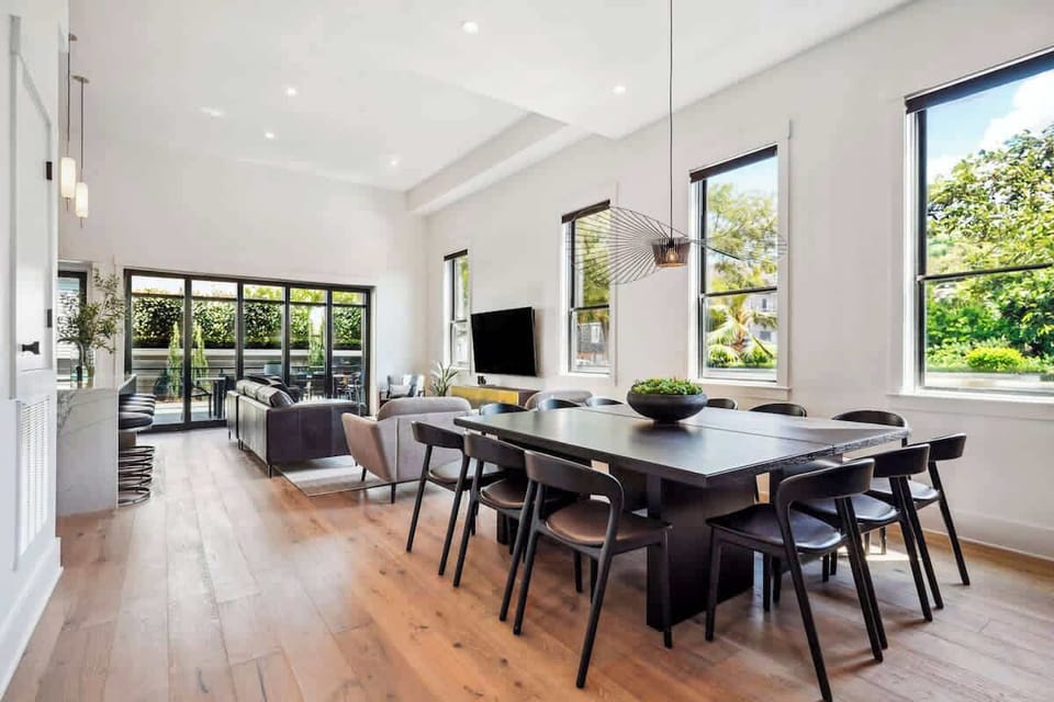 Dining Area | Dining Table Adjacent to Kitchen | First Floor