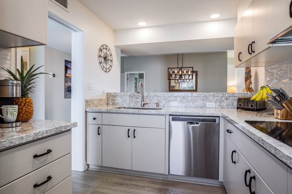 Fully equipped kitchen