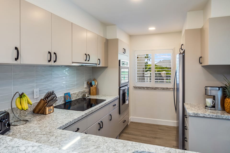 Fully equipped kitchen