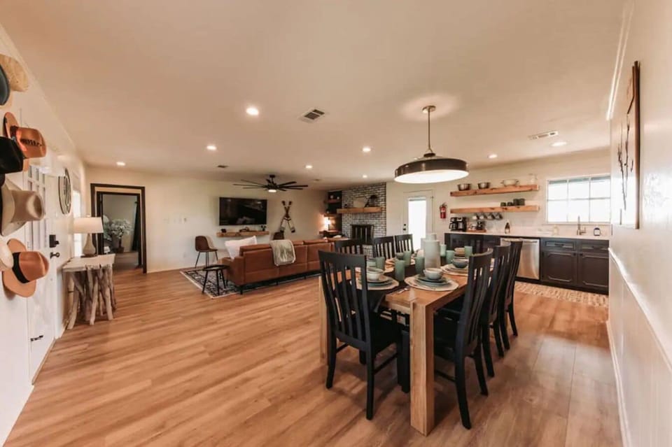 Shared areas make this room the heart of the house!
