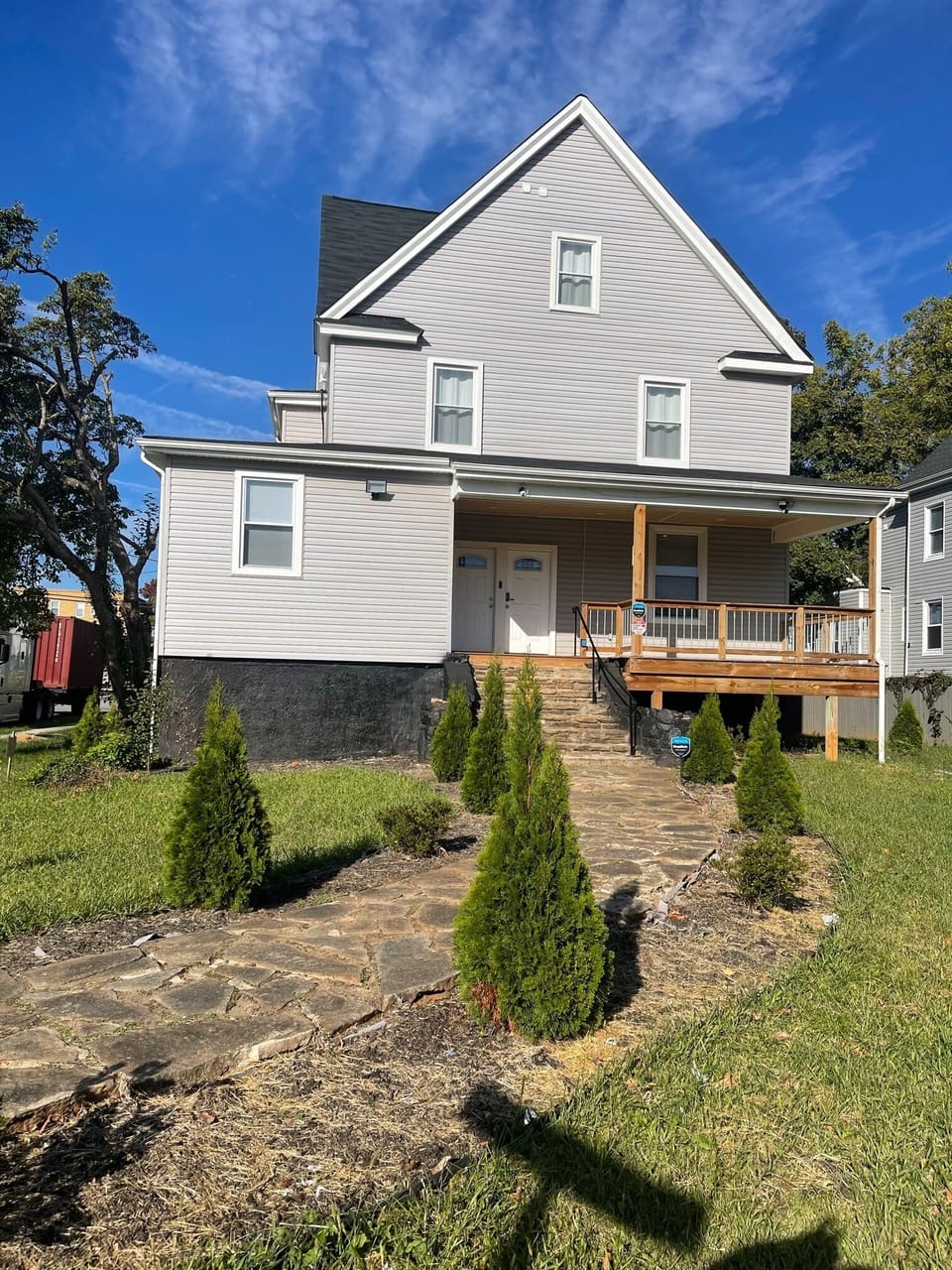 Front View of House