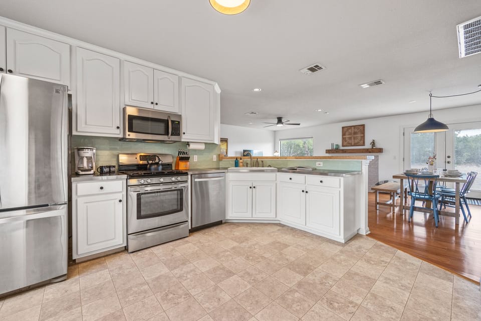 Stainless steel appliances