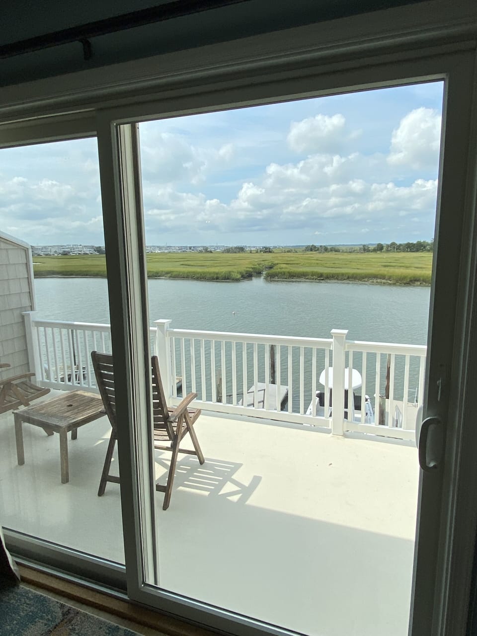 Deck off main bedroom