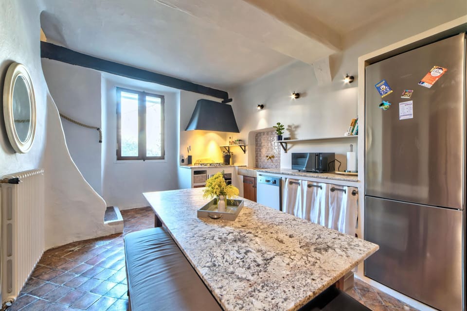 Open plan kitchen